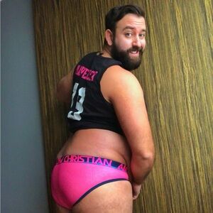 ANDREW CHRISTIAN Pink Mesh Briefs